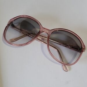 Vintage 1970s Corning Rose-Tinted Sunglasses